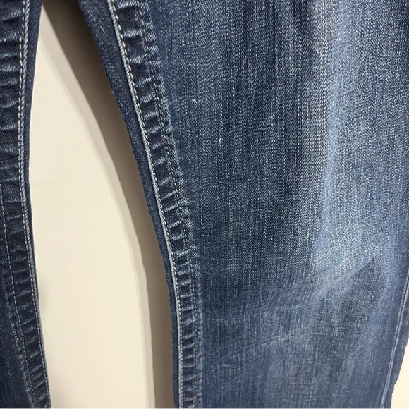 Women’s Kut From The Kloth Cropped Ankle Jeans Size 12 Dark Wash Whiskered - Picture 2 of 12